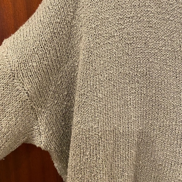 Grey V-Neck Sweater - Picture 3 of 6
